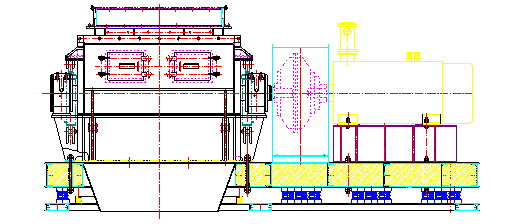 碎煤機(jī)減振平臺